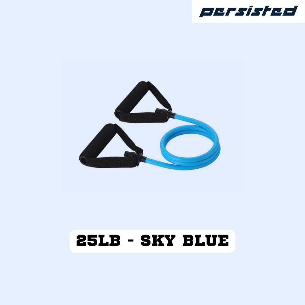 25LB - SKY BLUE Resistance Bands '𝐄𝐒𝐒𝐄𝐍𝐓𝐈𝐀𝐋' 𝐑𝐄𝐒𝐈𝐒𝐓𝐀𝐍𝐂𝐄 𝐁𝐀𝐍𝐃𝐒 Persisted