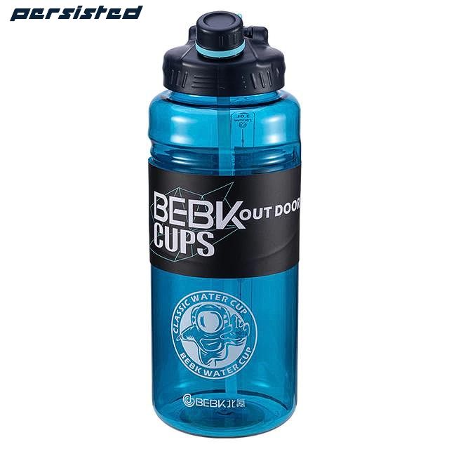 1.7L / Ocean Blue Space Bottle '𝐁𝐄𝐁𝐊' 𝐒𝐏𝐀𝐂𝐄 𝐁𝐎𝐓𝐓𝐋𝐄 Persisted